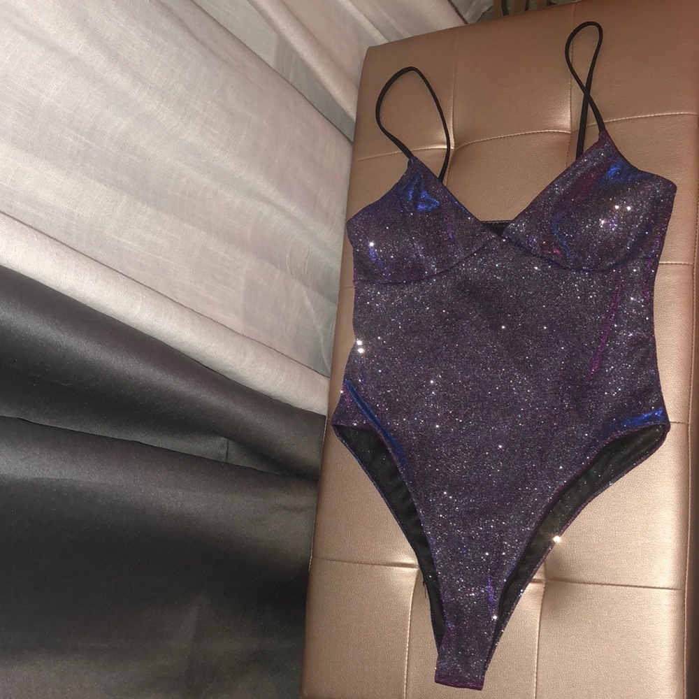 High-leg thong bathing suit!